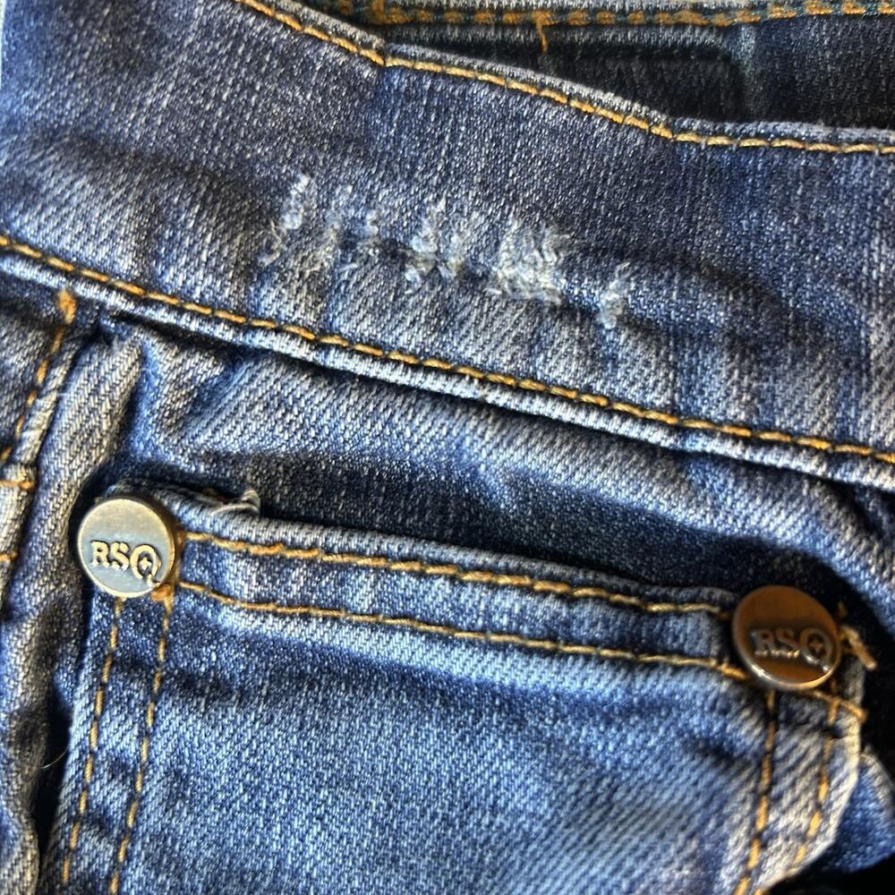 RSO New York Slim Straight Denim 29x32 (29x30.5) Jeans‎ Medium Blue - Picture 12 of 12
